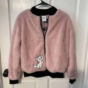 Disney Parks The Aristocats Marie Sherpa Jacket Disney Cats M